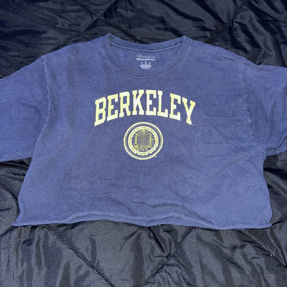Champion Navy Blue Athletic Top
